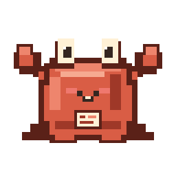 Claude Code pixel crab